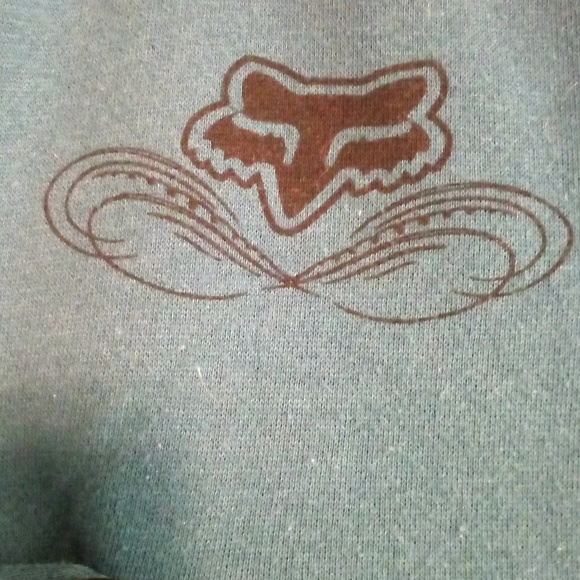 Fox riders co. Zip up sweater with hood - Picture 2 of 5
